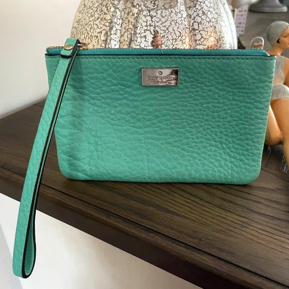 kate spade Handbags - Turquoise Kate Spade wristlet